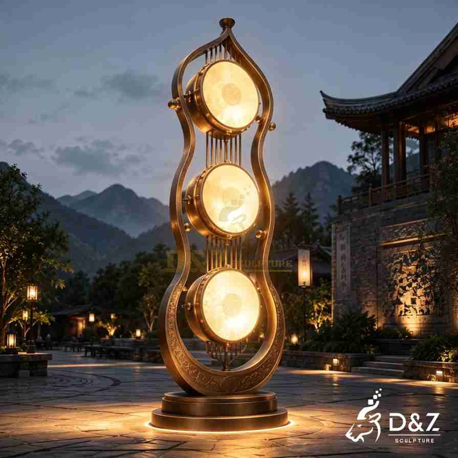 Metal Drum Floor Lamp 1 Metal Drum Floor Lamp 1