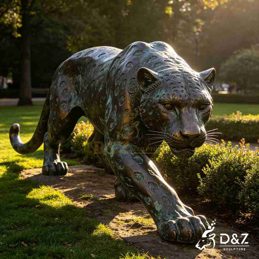 Snow Leopard Statue 6