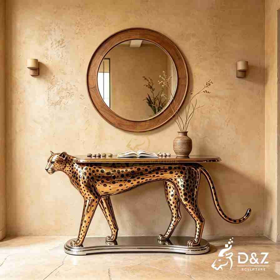 Leopard Console Table 6 Leopard Console Table 6