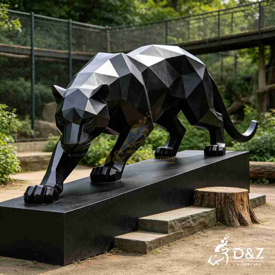 Black Leopard Sculpture 4 Black Leopard Sculpture 4