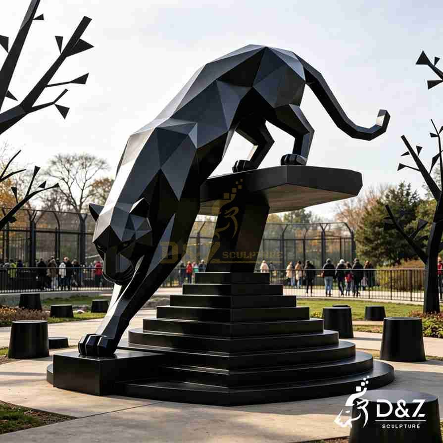 Black Leopard Sculpture 5 Black Leopard Sculpture 5