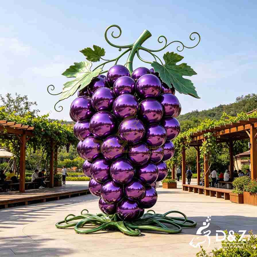 Grape Floor Lamp Sculpture 6 Grape Floor Lamp Sculpture 6