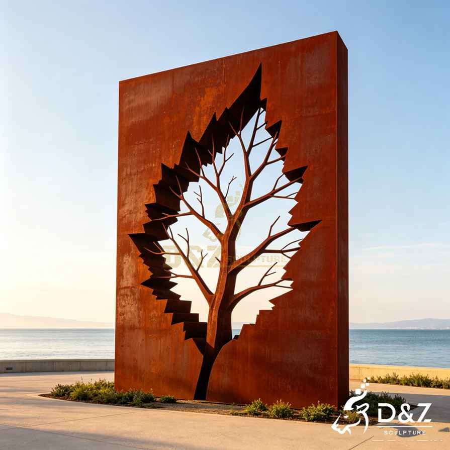 Corten Steel Tree Sculpture 4 Corten Steel Tree Sculpture 4
