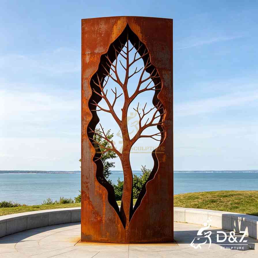 Corten Steel Tree Sculpture 5 Corten Steel Tree Sculpture 5