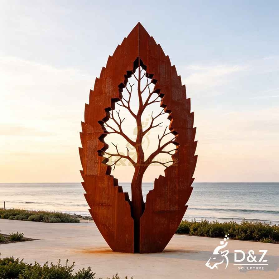 Corten Steel Tree Sculpture 6 Corten Steel Tree Sculpture 6