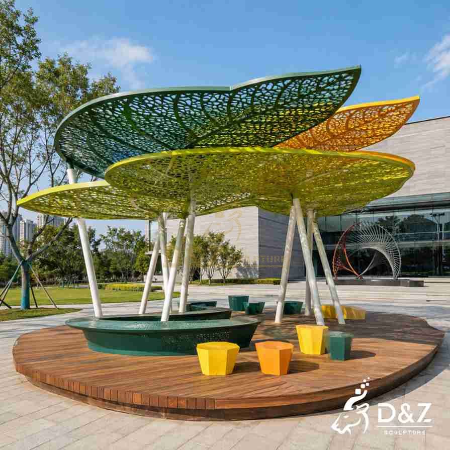 Metal Leaf Pergola 6 Metal Leaf Pergola 6