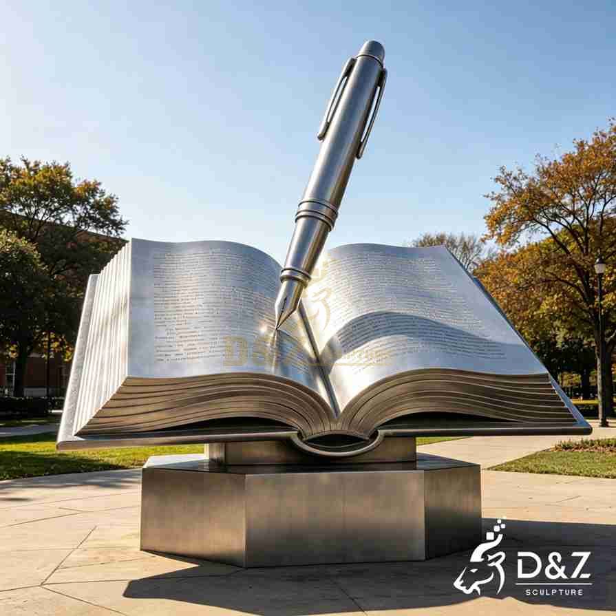 Open Book Sculpture 1 Open Book Sculpture 1
