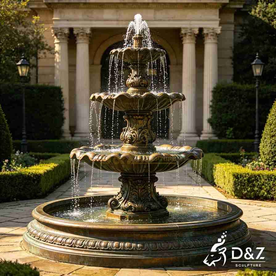 Three Tiered Fountain 1 Three Tiered Fountain 1