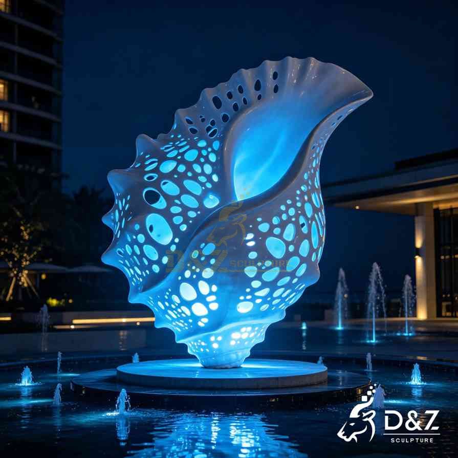 Metal Conch Sculpture 2 Metal Conch Sculpture 2