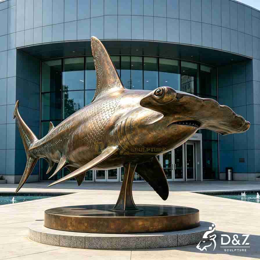 Hammerhead Shark Statue 3 Hammerhead Shark Statue 3