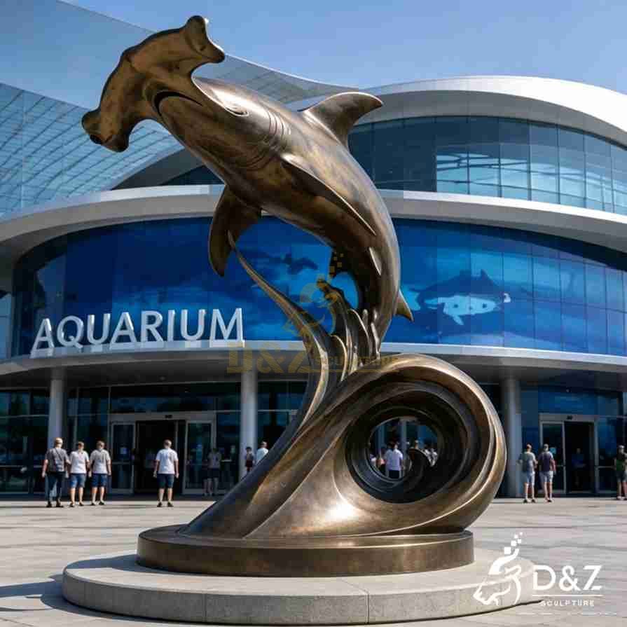 Hammerhead Shark Statue 4 Hammerhead Shark Statue 4