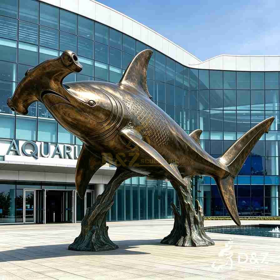 Hammerhead Shark Statue 6 Hammerhead Shark Statue 6