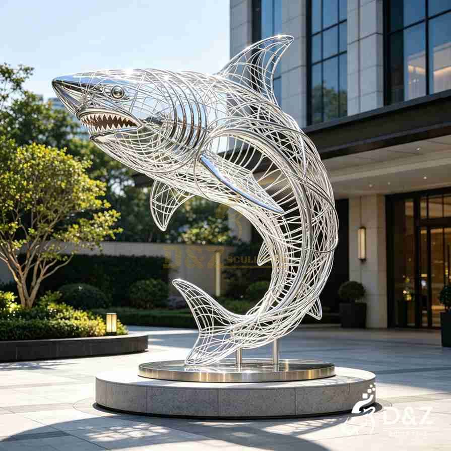 Shark Wire Sculpture 2 Shark Wire Sculpture 2