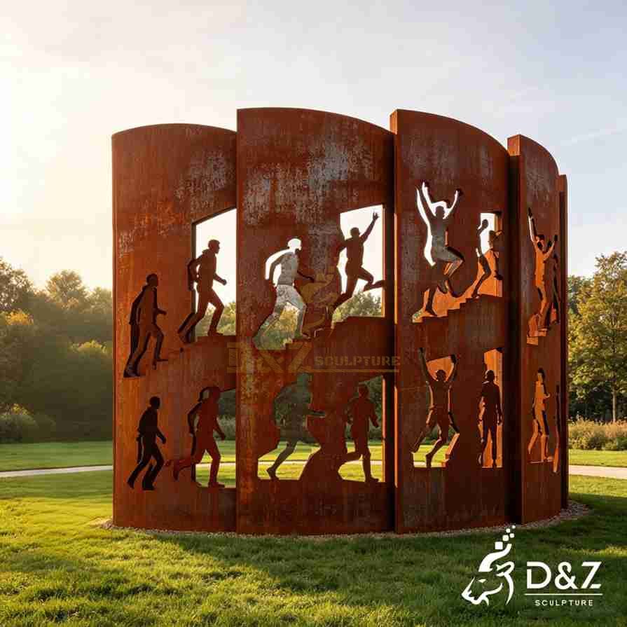 Man Silhouette Sculpture 3 Man Silhouette Sculpture 3