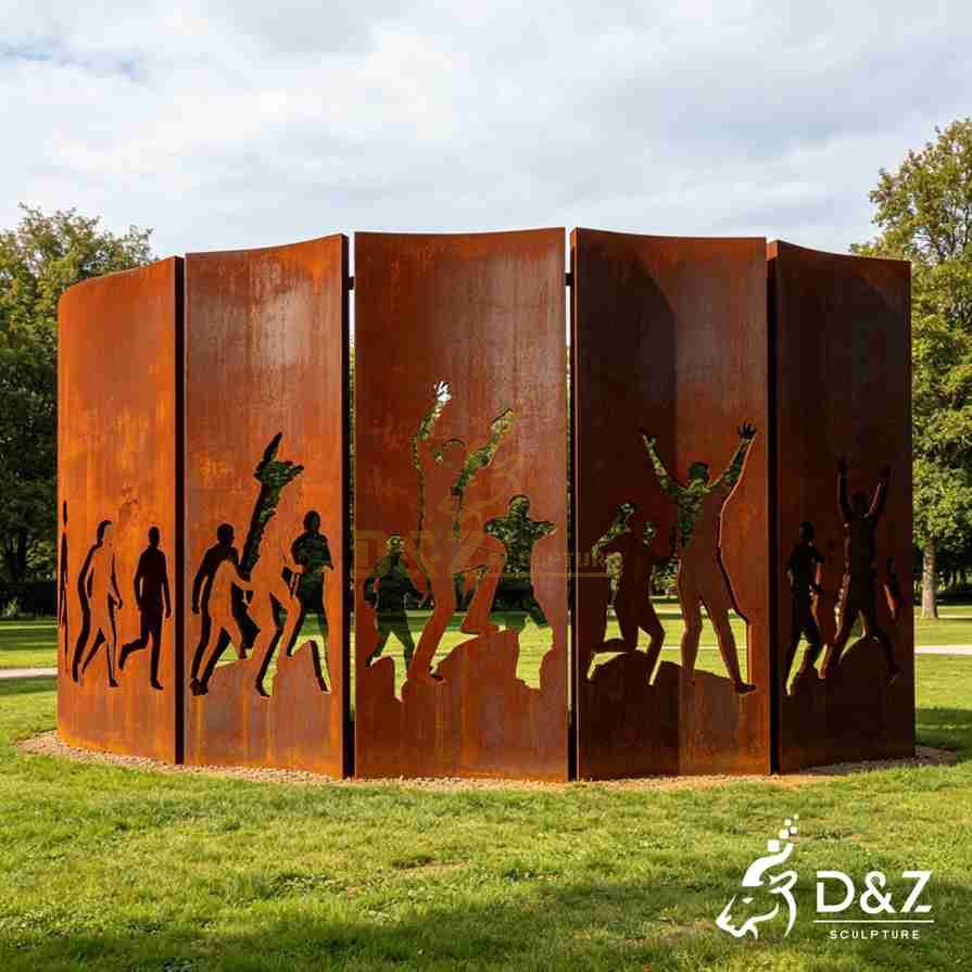 Man Silhouette Sculpture 4 Man Silhouette Sculpture 4