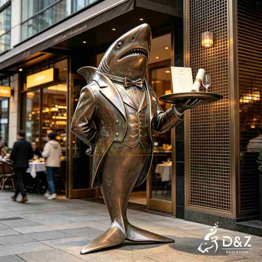 Shark Butler Statue 1 Shark Butler Statue 1