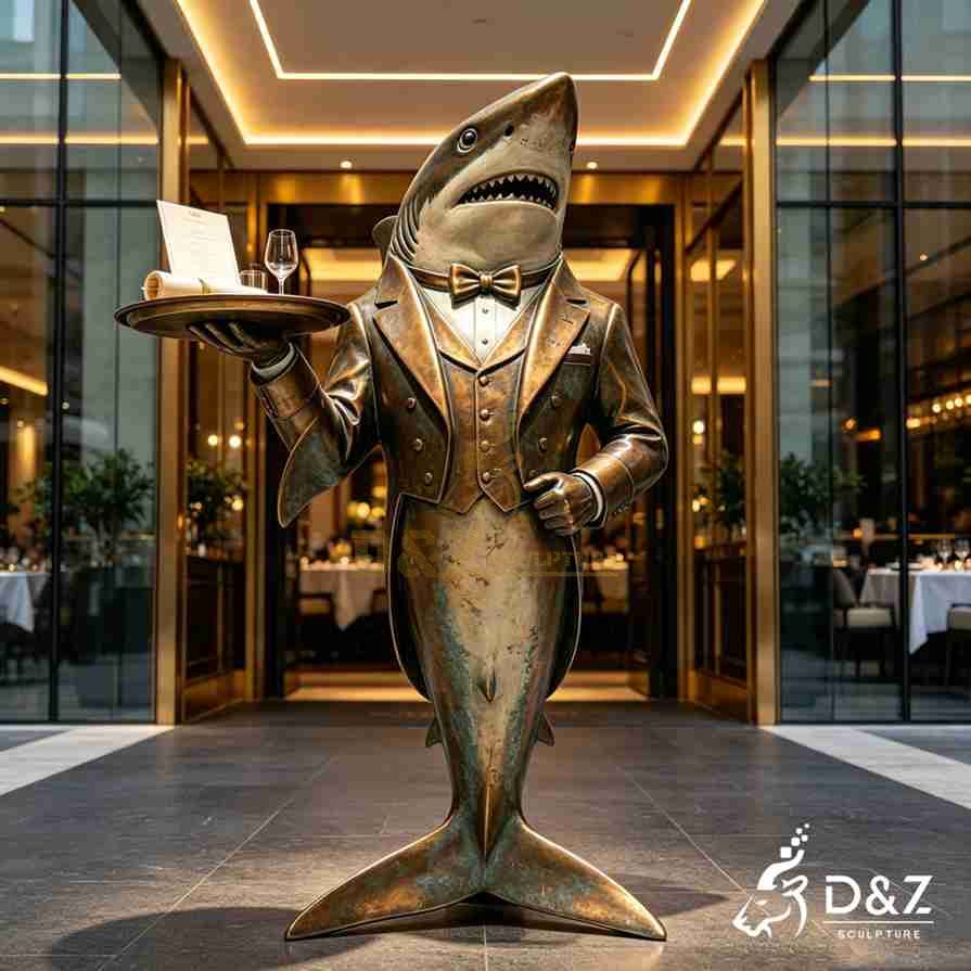 Shark Butler Statue 2 Shark Butler Statue 2
