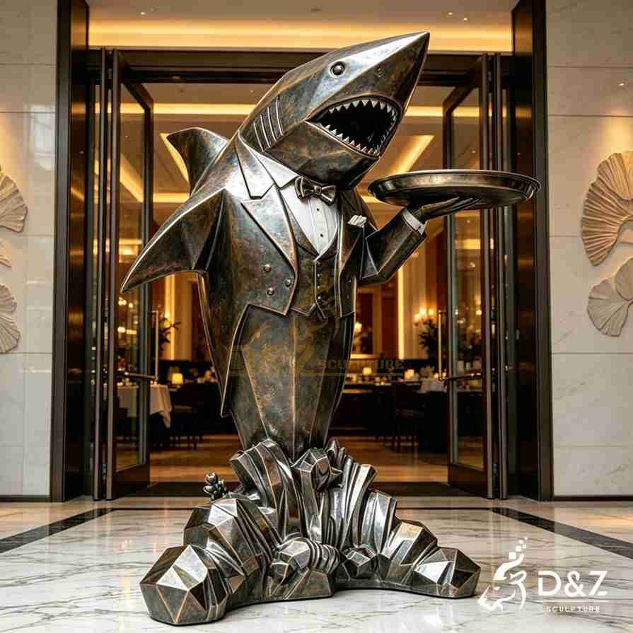 Shark Butler Statue 3 Shark Butler Statue 3