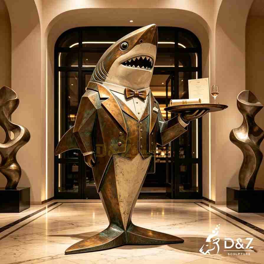 Shark Butler Statue 5 Shark Butler Statue 5