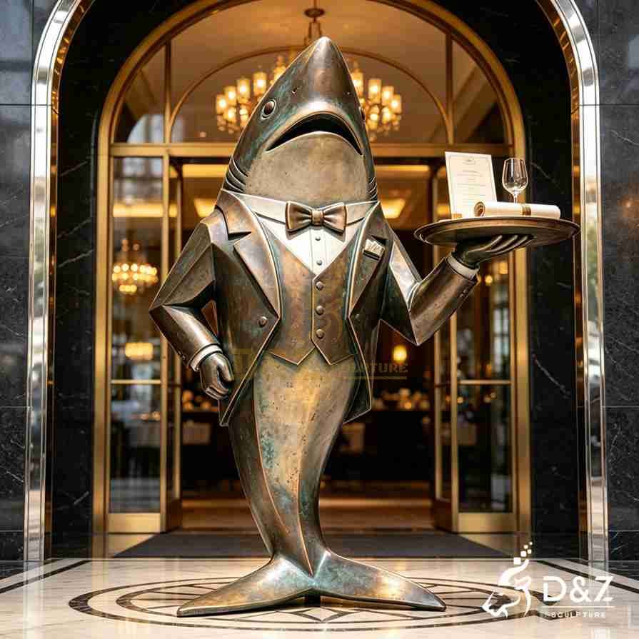 Shark Butler Statue 6 Shark Butler Statue 6