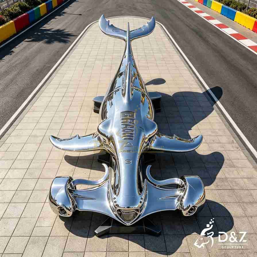 F1 Shark Sculpture 3