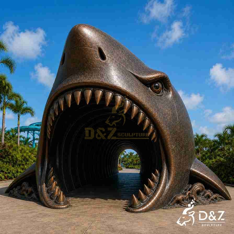 Scary Shark Statue 6 Scary Shark Statue 6