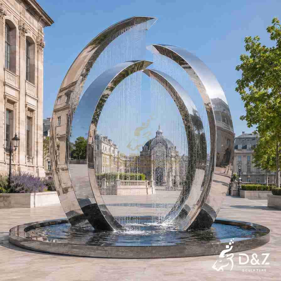 Metal Arch Fountain 5