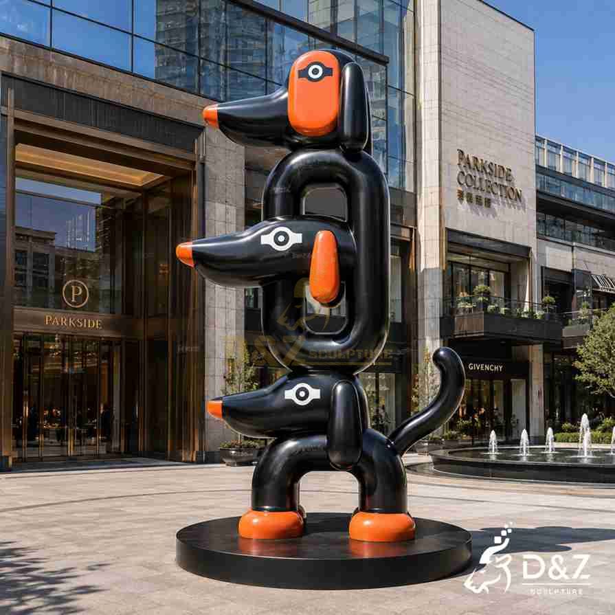 Cartoon Dog Sculpture 5