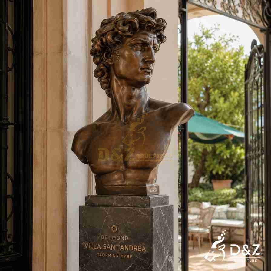 David Bust Statue 3 David Bust Statue 3