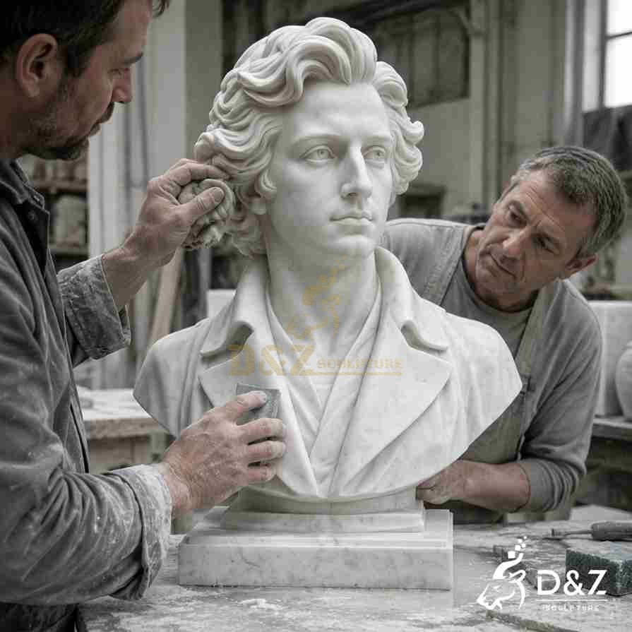 Chopin Bust Statue 4 Chopin Bust Statue 4