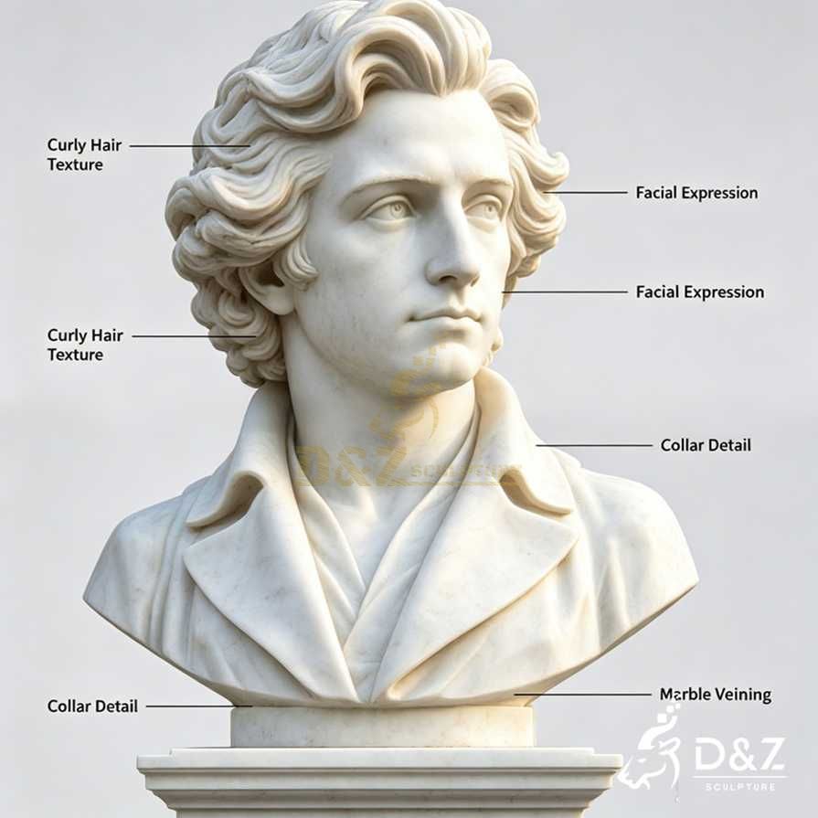 Chopin Bust Statue 5 Chopin Bust Statue 5