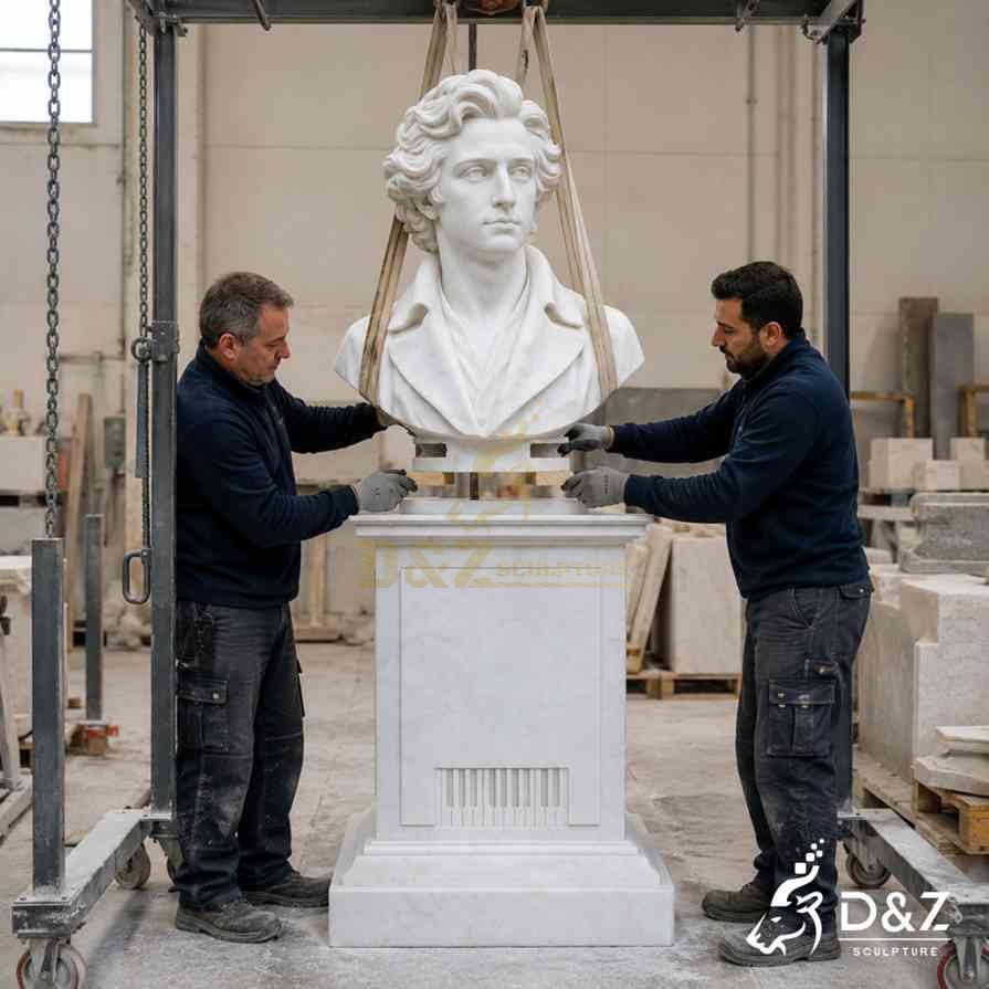 Chopin Bust Statue 9 Chopin Bust Statue 9