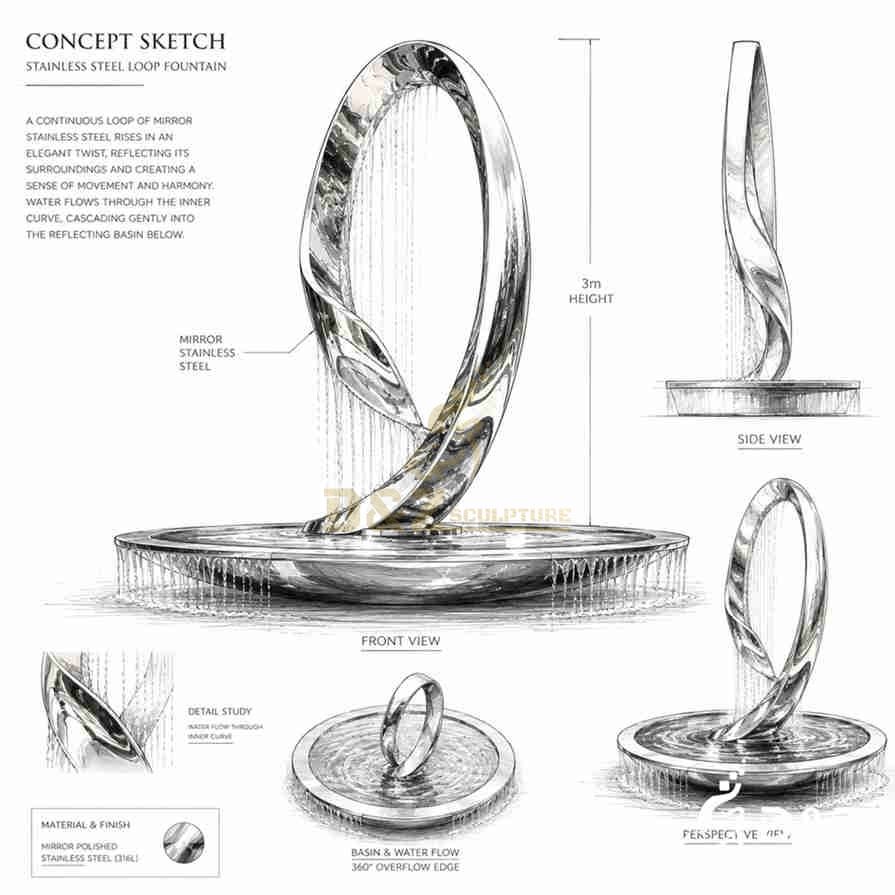 Round Fountain 8