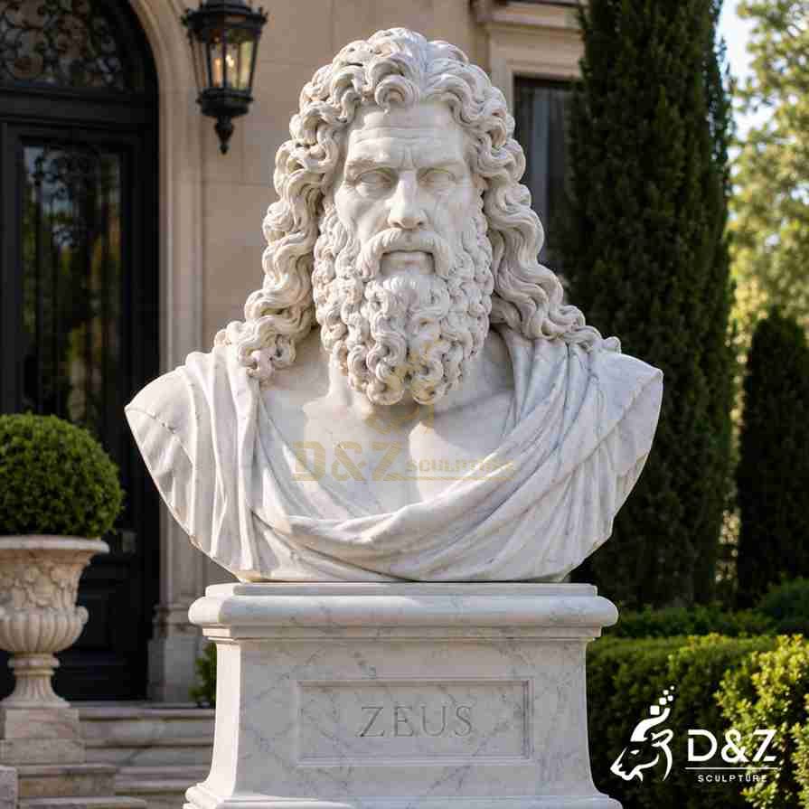 Zeus Bust Statue 1
