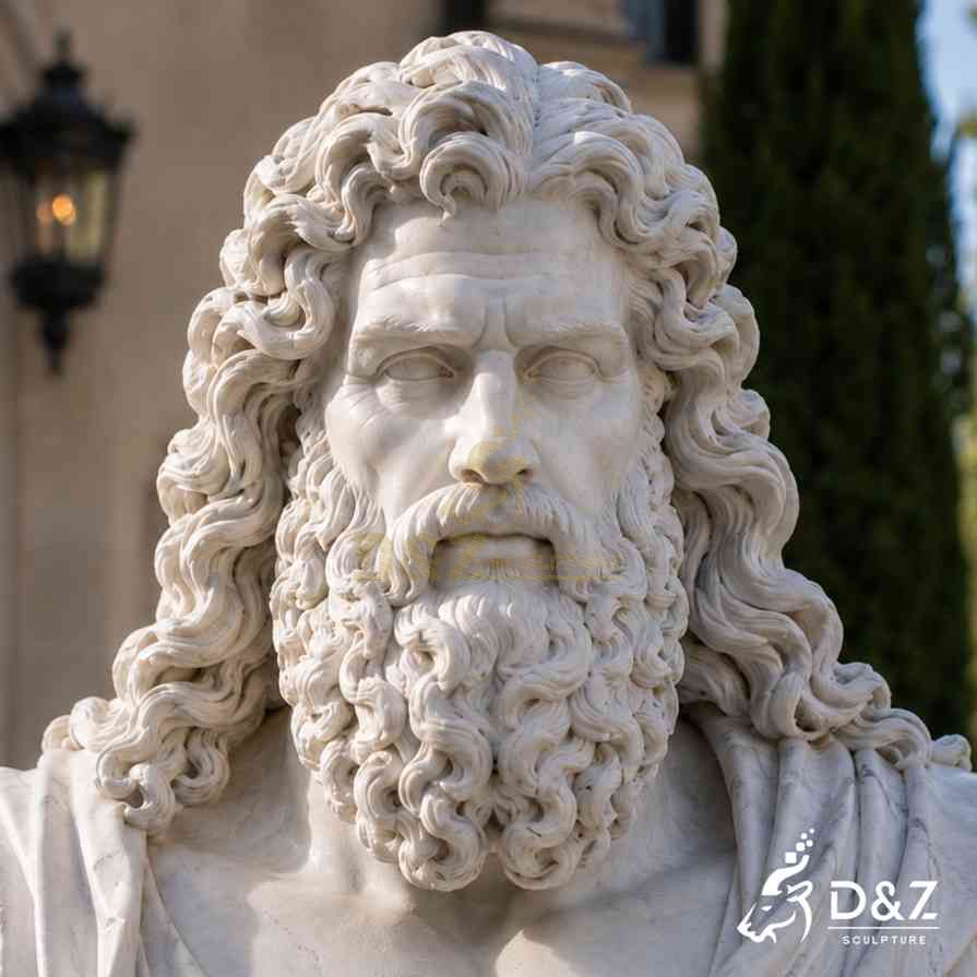 Zeus Bust Statue 4