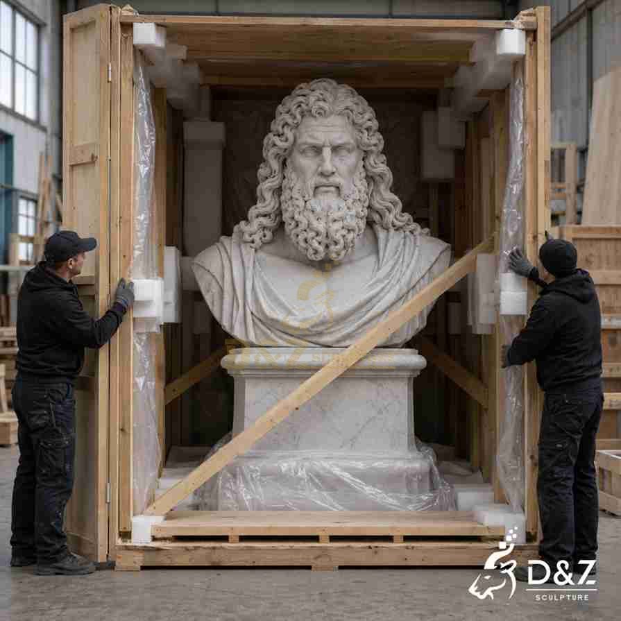 Zeus Bust Statue 10