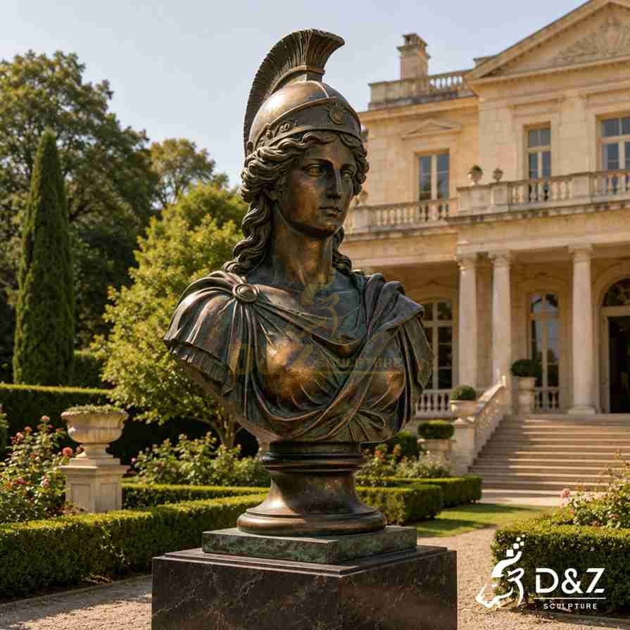 Athena Bust Statue 2
