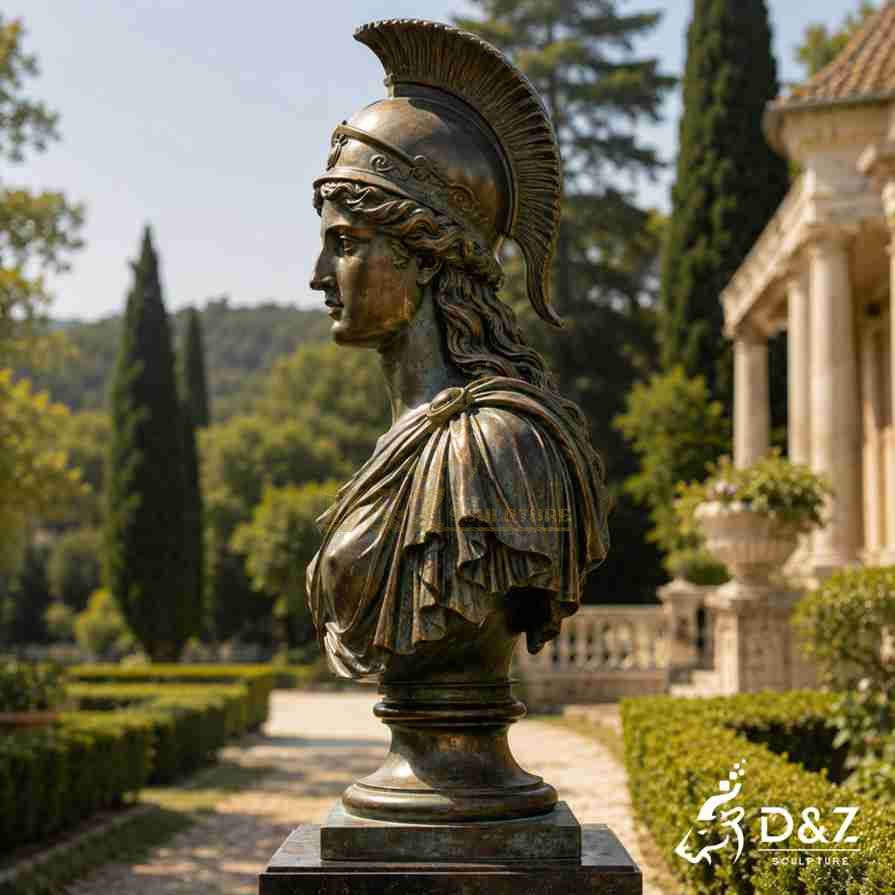 Athena Bust Statue 3