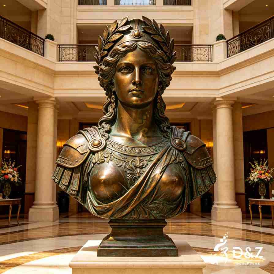 Athena Bust Statue 8