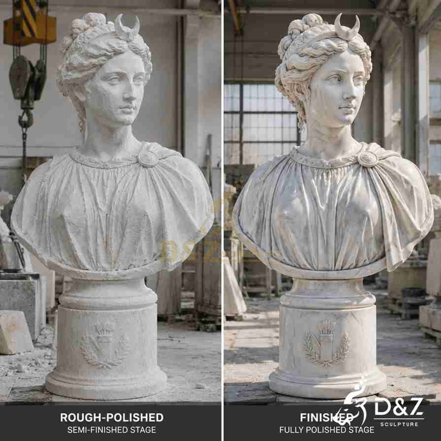 Custom Diana Bust Statue 7