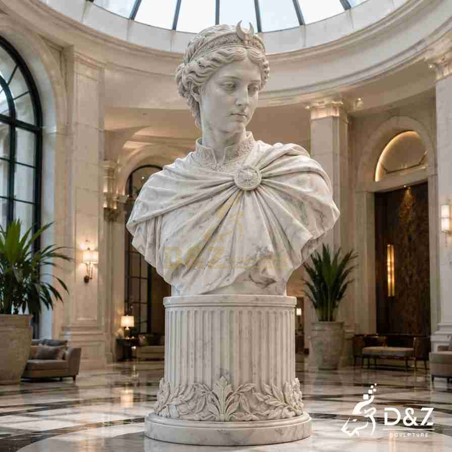 Custom Diana Bust Statue 8