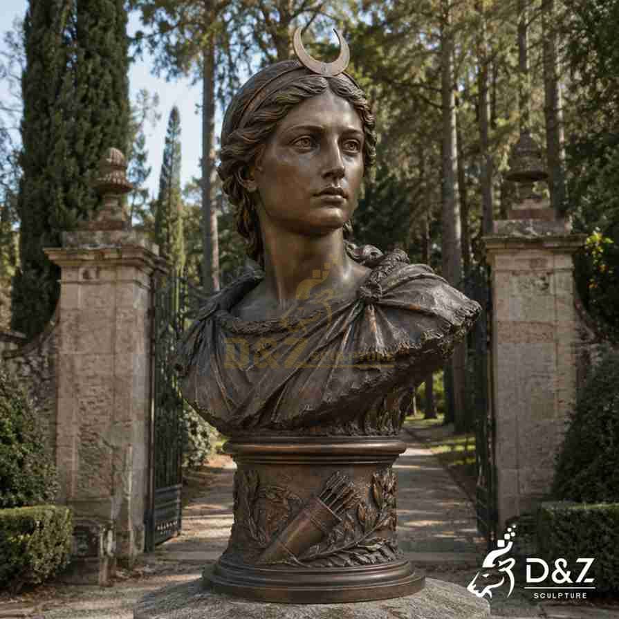 3. Artemis Bust Statue
