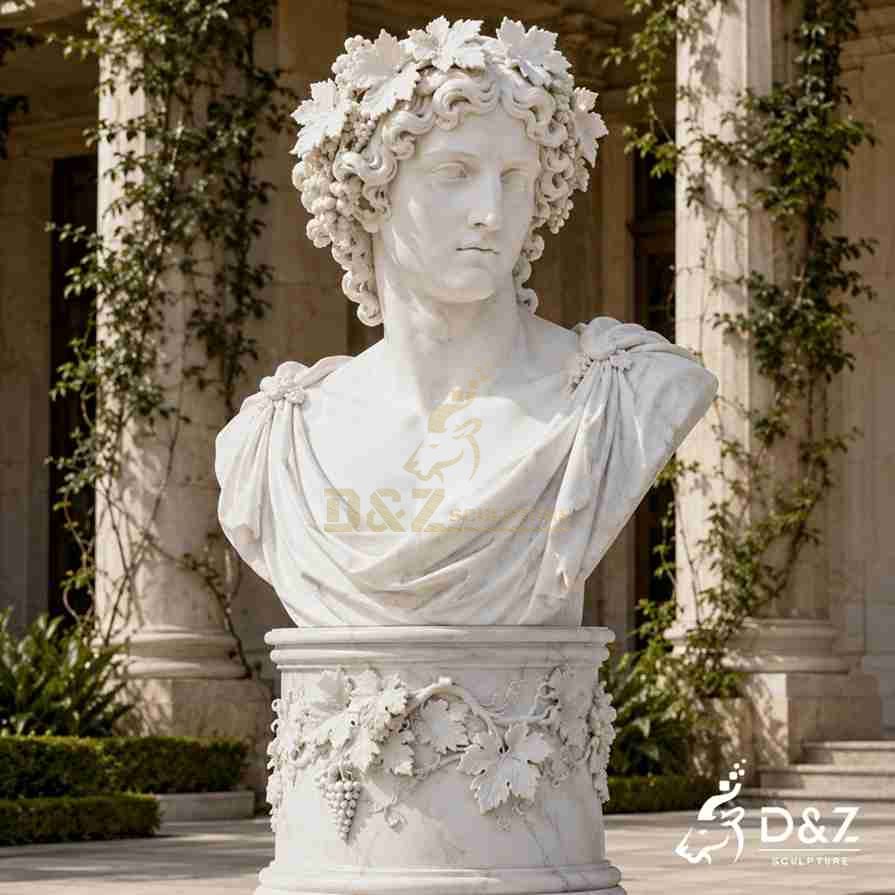 6. Dionysus Bust Statue