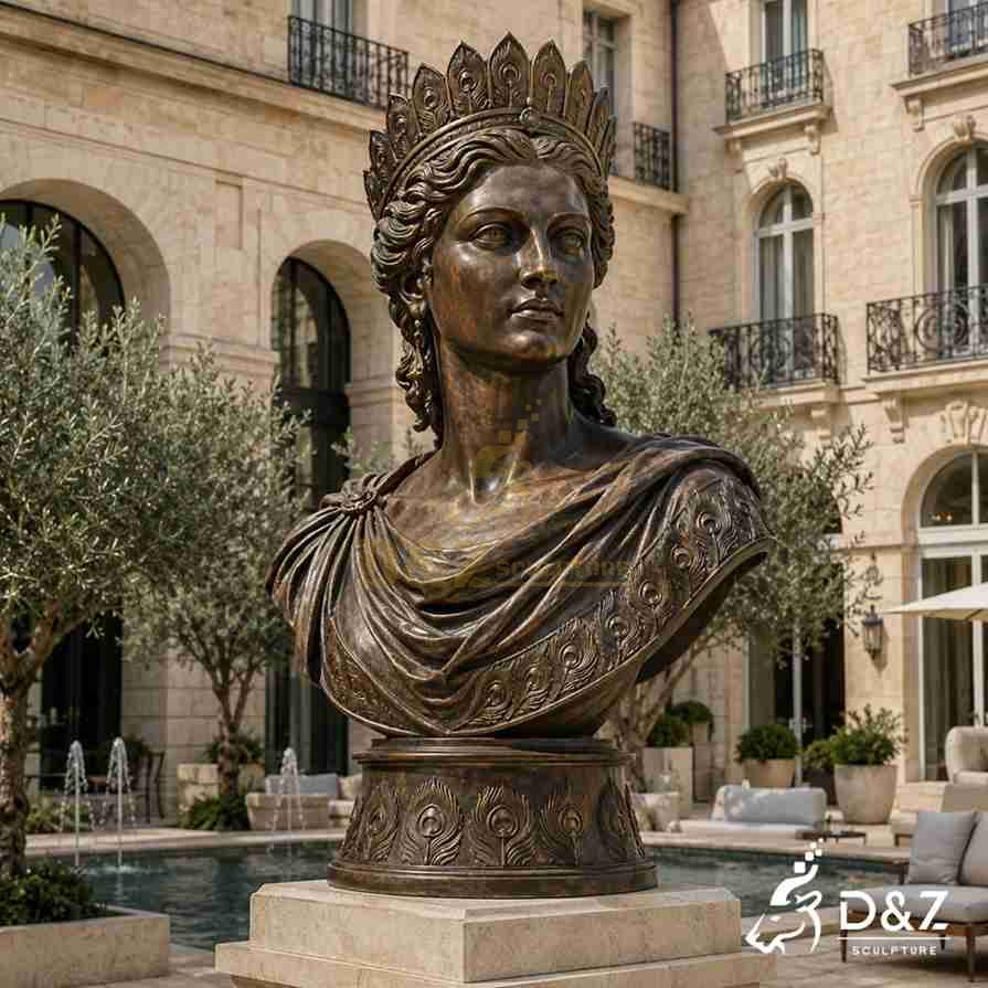 6. Dionysus Bust Statue