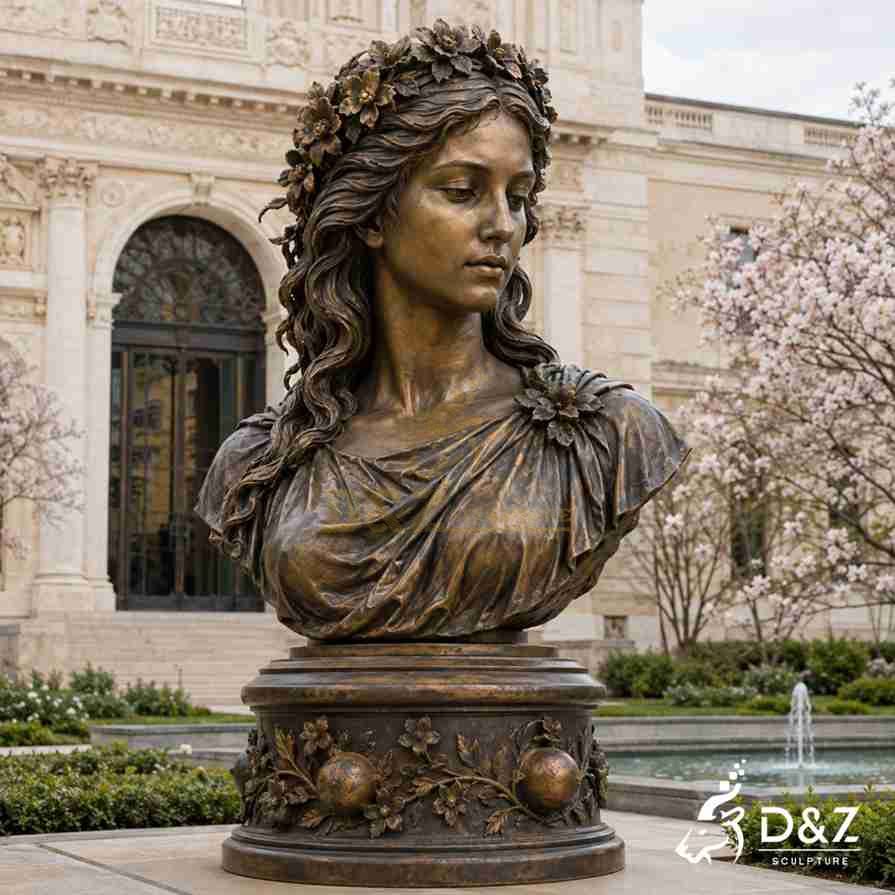 Persephone Bust Statue 2