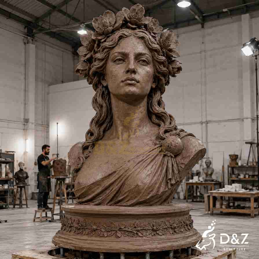 Persephone Bust Statue 8