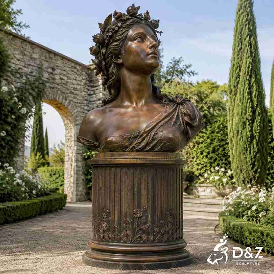 Persephone Bust Statue 11