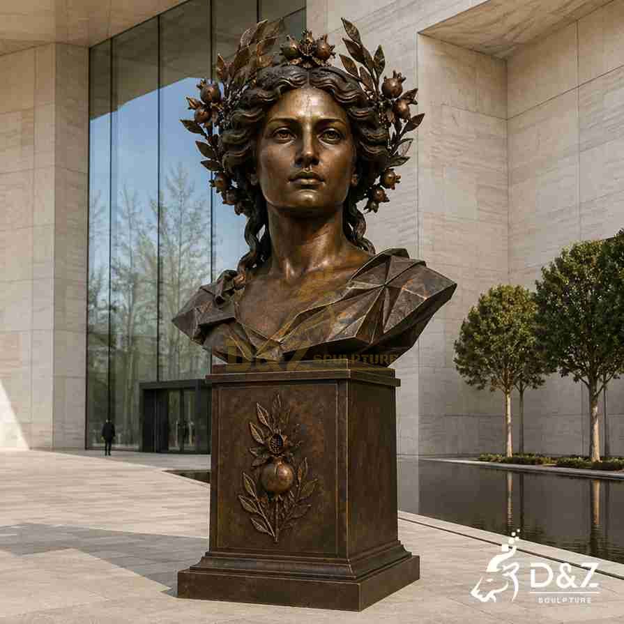 Persephone Bust Statue 12