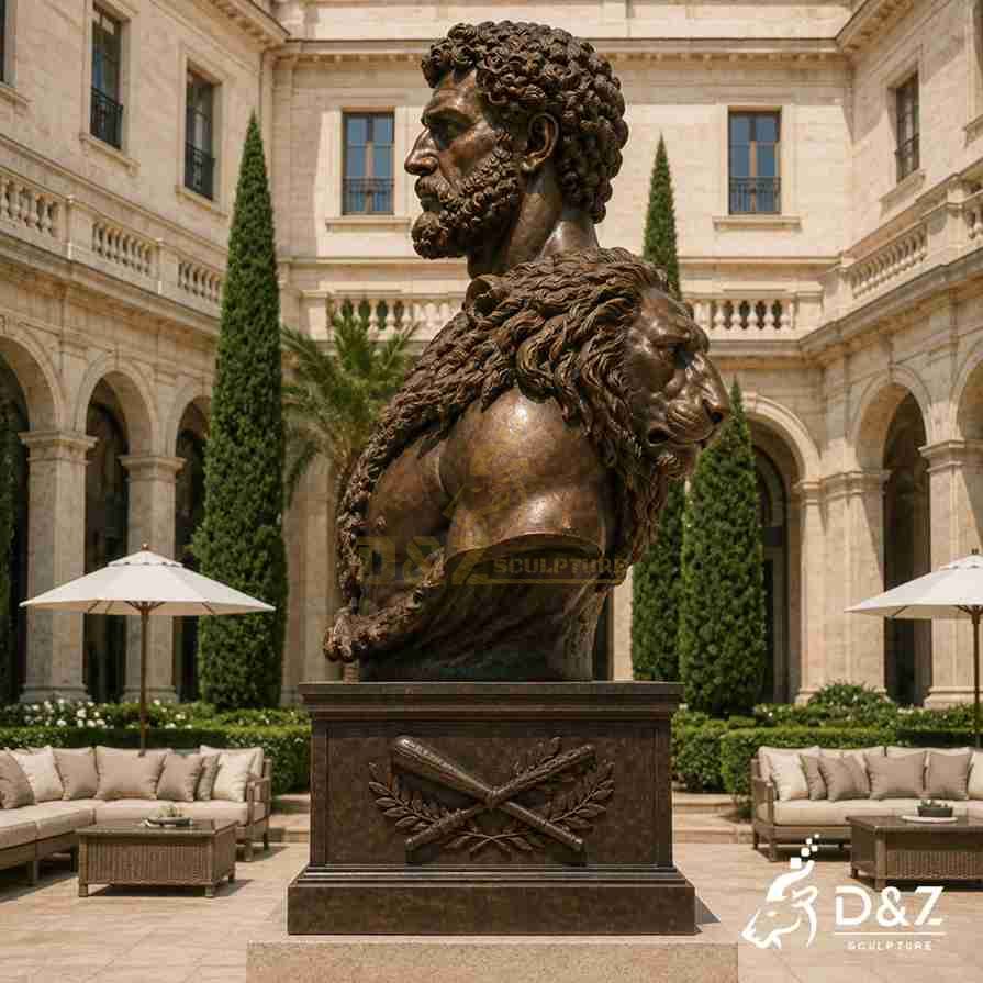 Hercules Bust Statue 2 Hercules Bust Statue 2