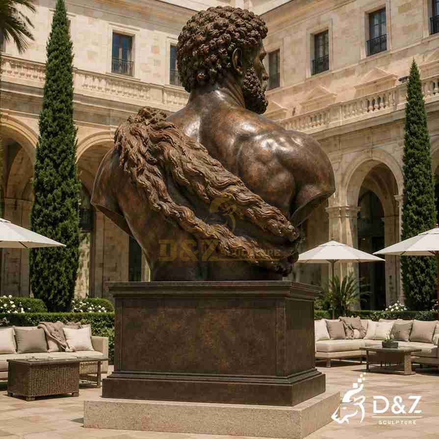 Hercules Bust Statue 3 Hercules Bust Statue 3